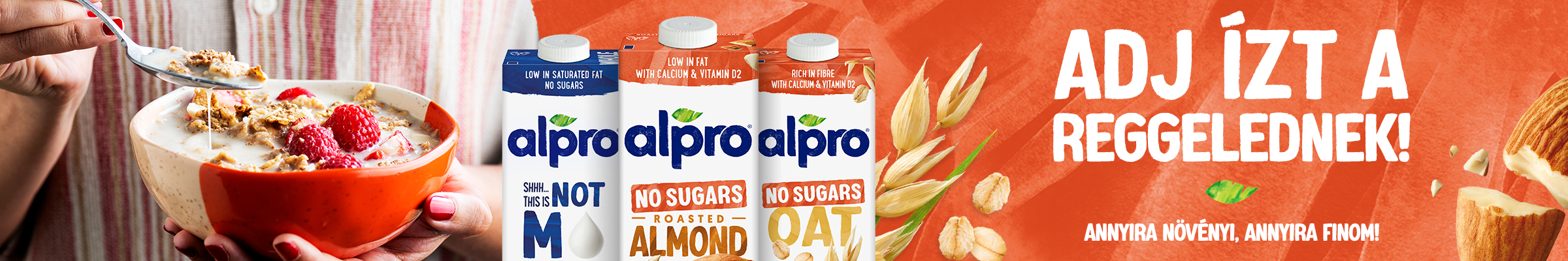 Adj ízt a reggelednek ALPRO növényi finomságokkal!