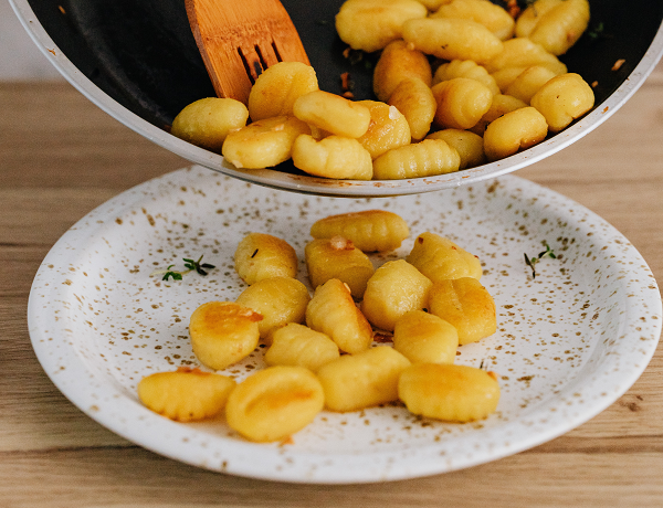 Gluténmentes és vegán gnocchi