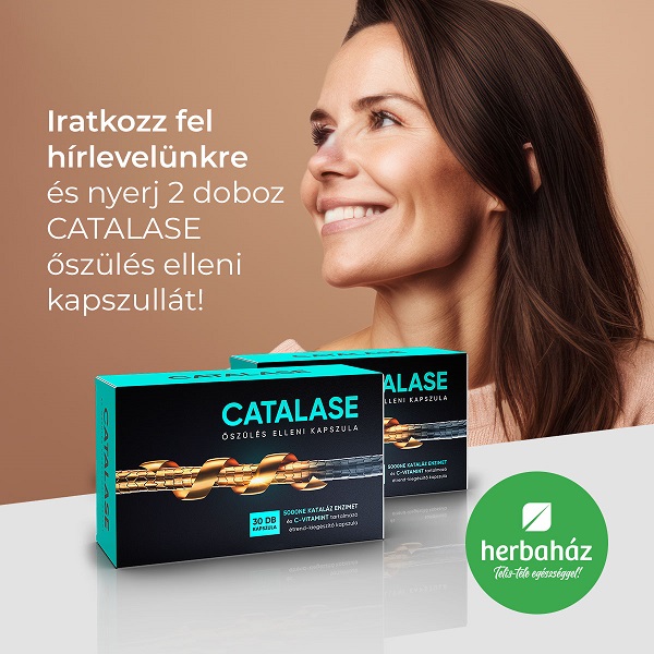 Iratkozz fel és nyerj CATALASE kapszulát!
