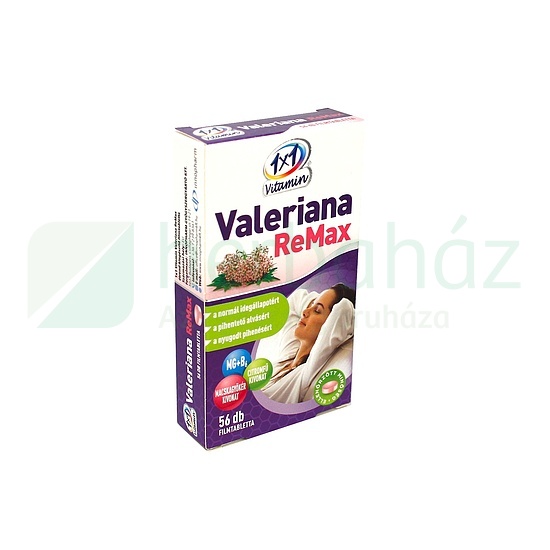 1X1 VITAMIN VALERIANA REMAX FILMTABLETTA  56DB