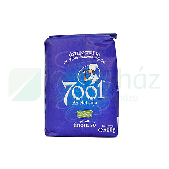 7001 ŐSTENGERI JÓDOZOTT PÁROLT FINOM SÓ 500GR