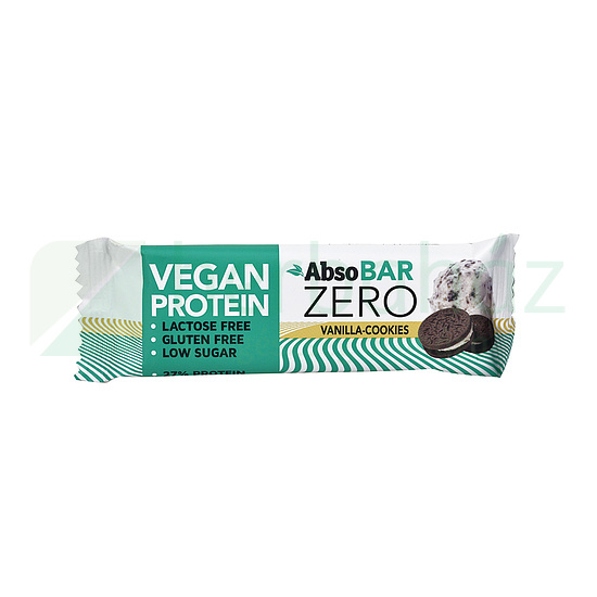 ABSOBAR ZERO VEGAN PROTEINSZELET VANILLA COOKIES 40G