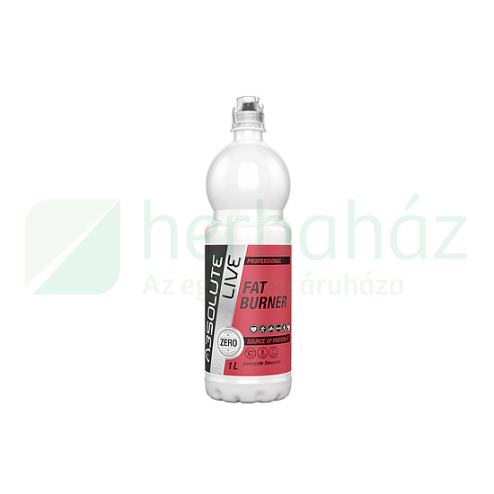 ABSOLUTE LIVE FAT BURNER ANANÁSZ ÍZŰ SZÉNSAVMENTES ÜDÍTŐITAL 1000ML