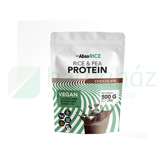 ABSORICE VEGAN PROTEINPOR - CHOCOLATE 500G