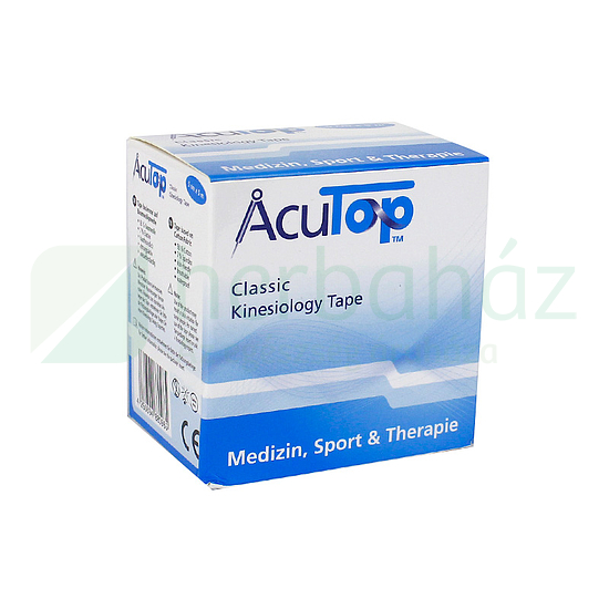 ACUTOP CLASSIC KINEZIOLÓGIAI SZALAG 5CMX5M KÉK 1DB