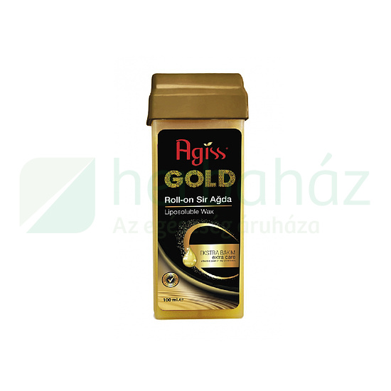 AGISS MÉHVIASZ ALAPÚ GYANTAPATRON GOLD DERMATOLÓGIAILAG TESZTELT 100ML