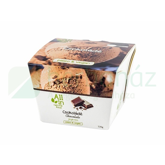 ALL IN NATURAL FOOD PALEO ÉS VEGÁN CSOKOLÁDÉS JÉGKRÉM 120G [F]