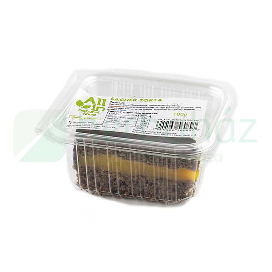 ALL IN NATURAL FOOD SACHER TORTA 100G[H]