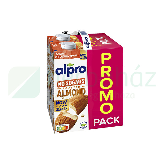 ALPRO PÖRKÖLT MANDULAITAL CUKORMENTES 4X1000ML