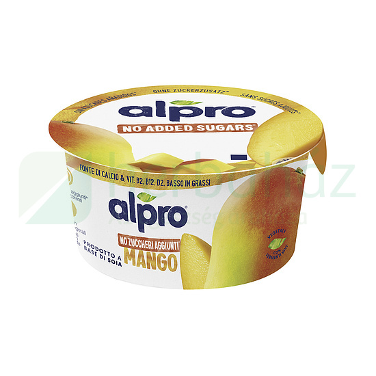 ALPRO NO ADDED SUGAR SZÓJAGURT MANGO 135G[H]