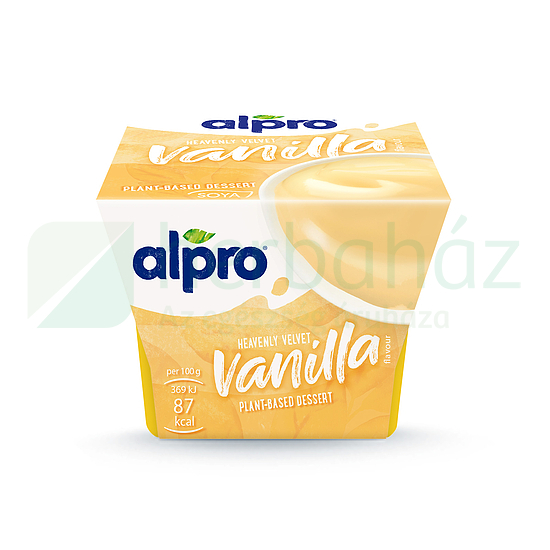 ALPRO SZÓJADESSZERT VANÍLIÁS 125G