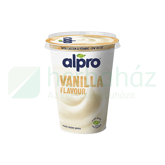 ALPRO VANÍLIÁS SZÓJAGURT 400G[H]