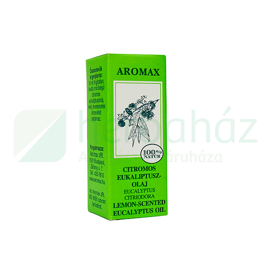 AROMAX ILLÓOLAJ CITROMOS EUKALIPTUSZ 10ML