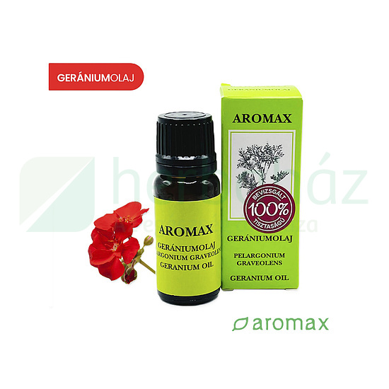 AROMAX ILLÓOLAJ GERÁNIUM 10ML