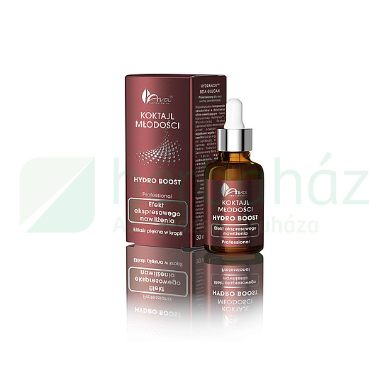 AVA FIATALSÁG KOKTÉL HYDRO BOOST EXPRESSZ HIDRATÁLÓ AMPULLA 30ML