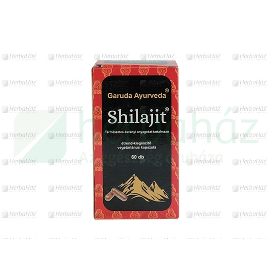 GARUDA AYURVEDA SHILAJIT VEGETÁRIÁNUS KAPSZULA 60DB