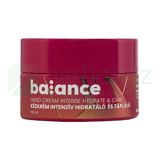 BALANCE KÉZKRÉM INTENZÍV HIDRATÁLÓ ÉS TÁPLÁLÓ 100ML