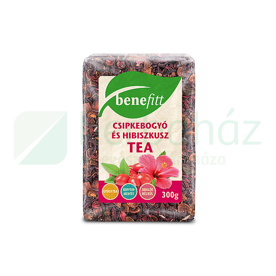 BENEFITT CSIPKEBOGYÓ+HIBISZKUSZ TEA 300G