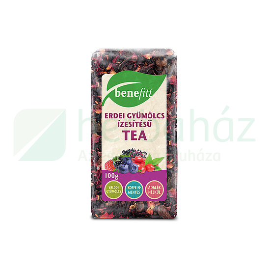BENEFITT ERDEI GYÜMÖLCS ÍZESÍTÉSŰ TEA 100G