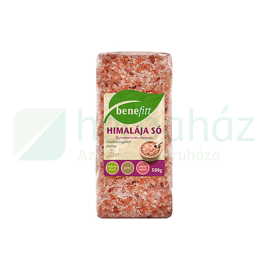 BENEFITT HIMALÁJA SÓ RÓZSASZÍN DURVASZEMCSÉS 500G