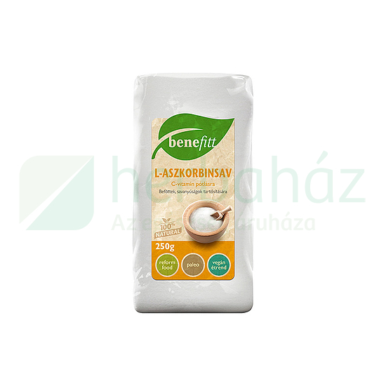 BENEFITT L-ASZKORBINSAV 250G