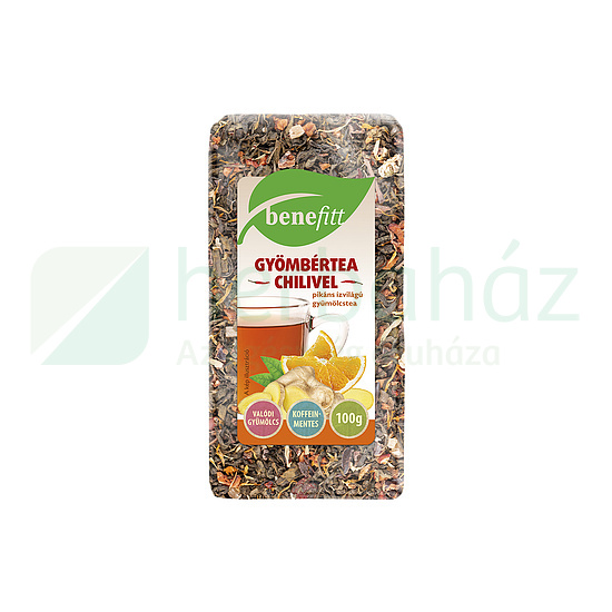 BENEFITT TEA GYÖMBÉRTEA CHILIVEL 100G