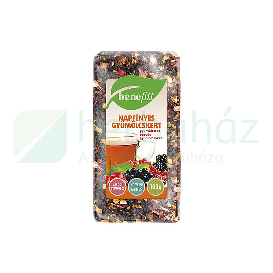 BENEFITT TEA NAPFÉNYES GYÜMÖLCSKERT GYÜMÖLCSTEA 100G