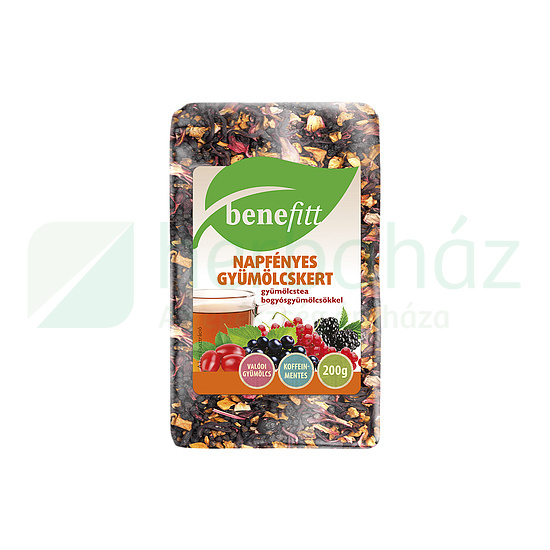 BENEFITT TEA NAPFÉNYES GYÜMÖLCSKERT GYÜMÖLCSTEA 200G
