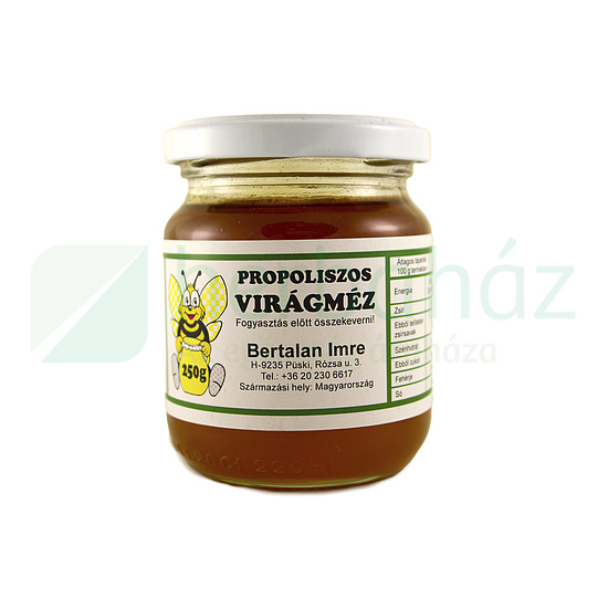BERTALAN PROPOLISZOS VIRÁGMÉZ 250G