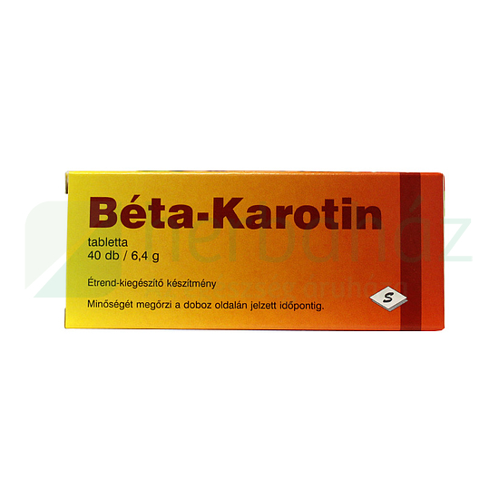 SELENIUM PHARMA BÉTA-KAROTIN TABLETTA 40DB