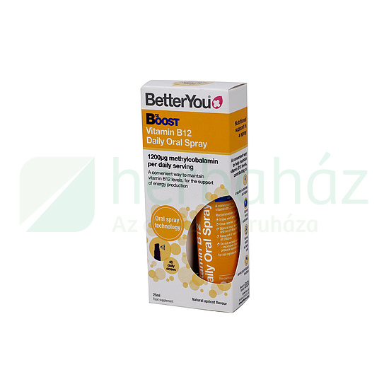 BETTERYOU B12-VITAMIN BOOST PURE ENERGY SZÁJSPRAY 25ML