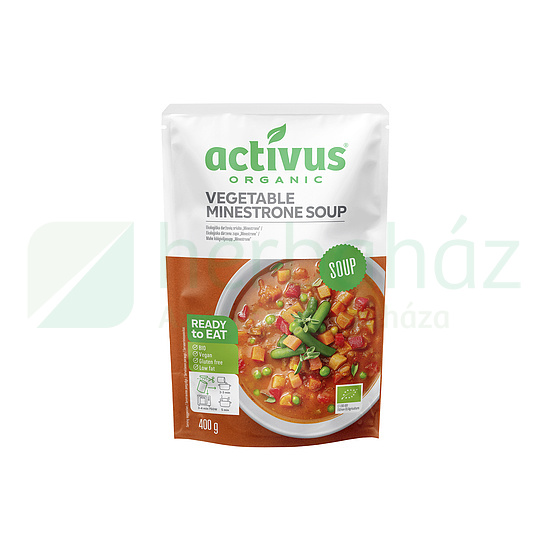 BIO ACTIVUS ZÖLDSÉGES MINESTRONE LEVES 400G