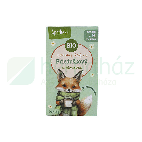 BIO APOTHEKE KUC-KUC GYEREKTEA LÁNDZSÁS ÚTIFŰVEL ÉS CSIPKEBOGYÓVAL FILTERES 20DB