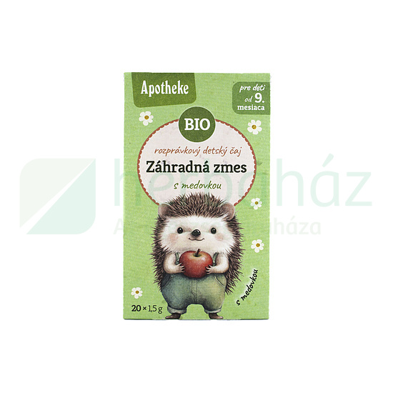 BIO APOTHEKE NYUGI GYEREKTEA CITROMFŰVEL ÉS KERTI GYÜMÖLCSÖKKEL FILTERES 20DB