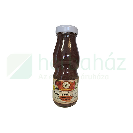 BIO BERTA SMOOTHIE PIROS (PIROS SZŐLŐ, MÁLNA, SZEDER, RIBIZLI) 200ML DRS+50FT BETÉTDÍJ