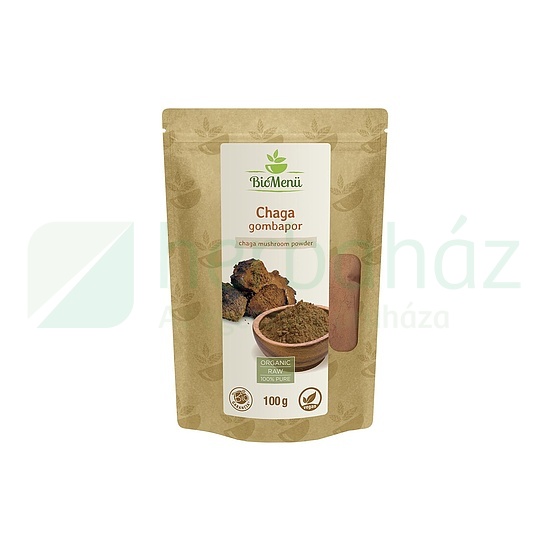 BIO BIOMENÜ CHAGA GOMBAPOR 100G