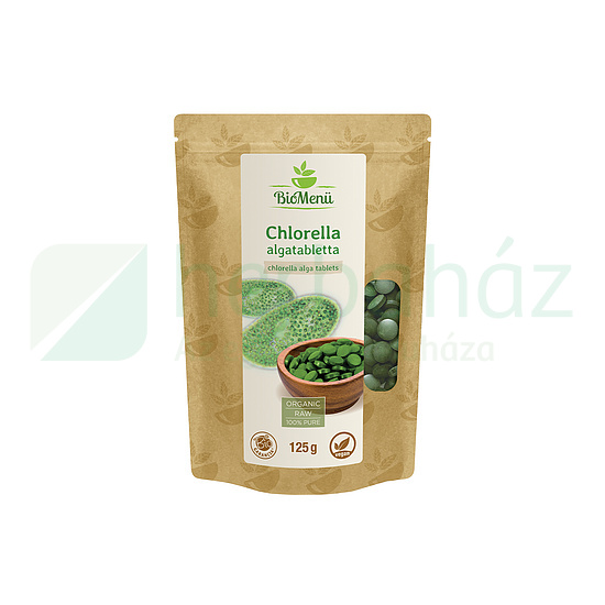 BIO BIOMENÜ CHLORELLA TABLETTA 125G