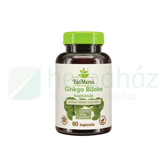 BIO BIOMENÜ GINKGO BILOBA KAPSZULA 60DB