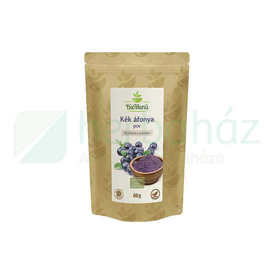 BIO BIOMENÜ KÉK ÁFONYAPOR 60G