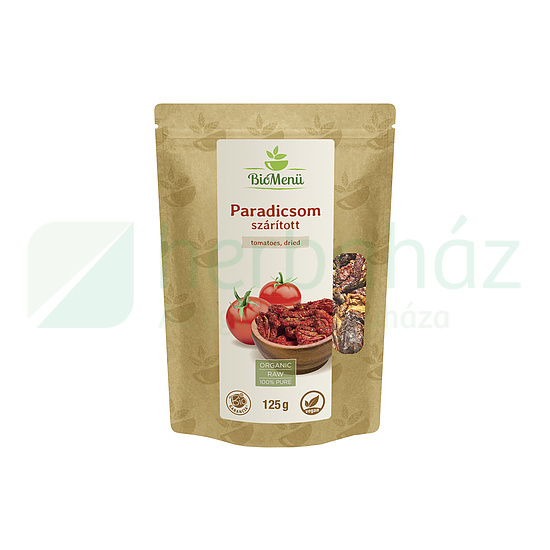BIO BIOMENÜ PARADICSOM SZÁRÍTOTT 125G
