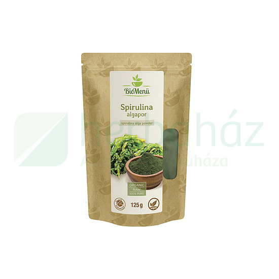 BIO BIOMENÜ SPIRULINA ALGA POR 125G