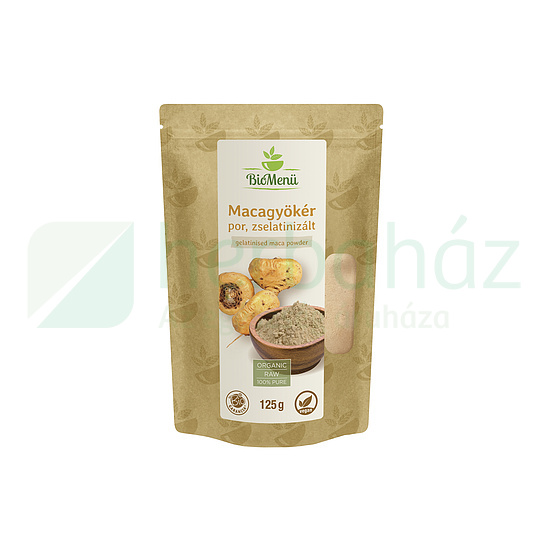 BIO BIOMENÜ ZSELATINIZÁLT MACA GYÖKÉR POR 125G