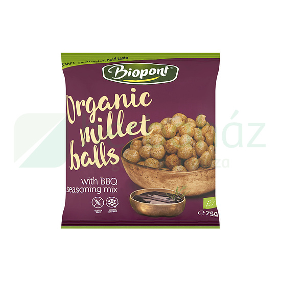 BIO BIOPONT EXTRUDÁLT KÖLESGOLYÓ BARBECUE 75G