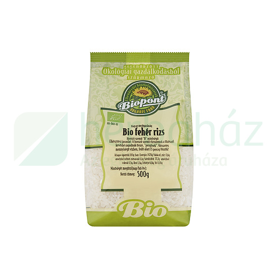 BIO BIOPONT FEHÉR RIZS 500G