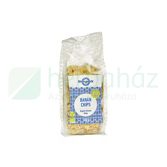 BIO BIORGANIK BANÁNCHIPS 100G