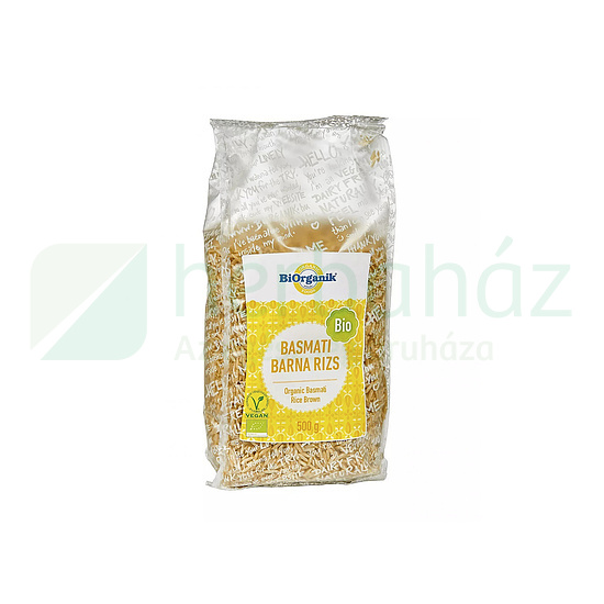 BIO BIORGANIK BASMATI BARNARIZS 500G