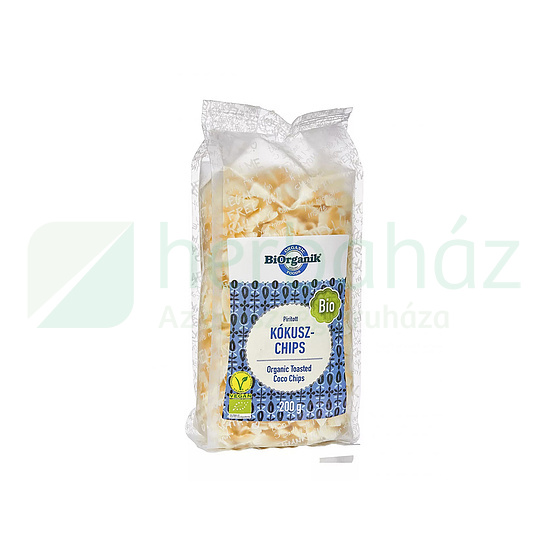 BIO BIORGANIK PIRÍTOTT KÓKUSZCHIPS 200G