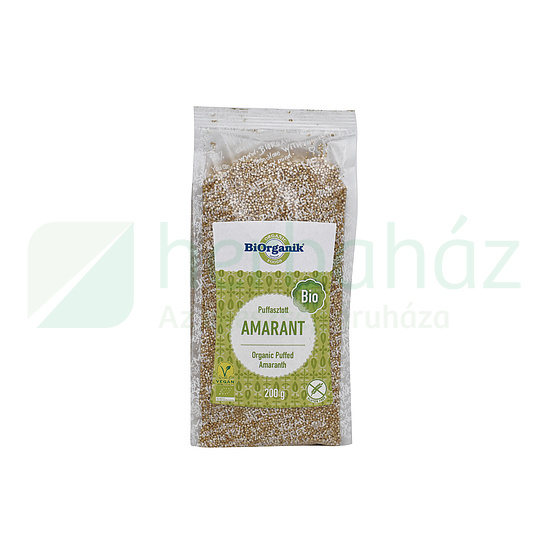 BIO BIORGANIK PUFFASZTOTT AMARANT 200G