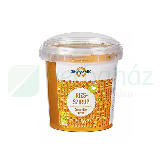 BIO BIORGANIK RIZS SZIRUP 1150G