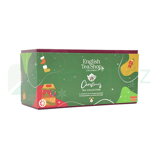 BIO ETS 6 XMAS TREE COLLECTION GREEN KARÁCSONYI FIGURÁS TEAVÁLOGATÁS PIRAMIS FILTERES 6DB